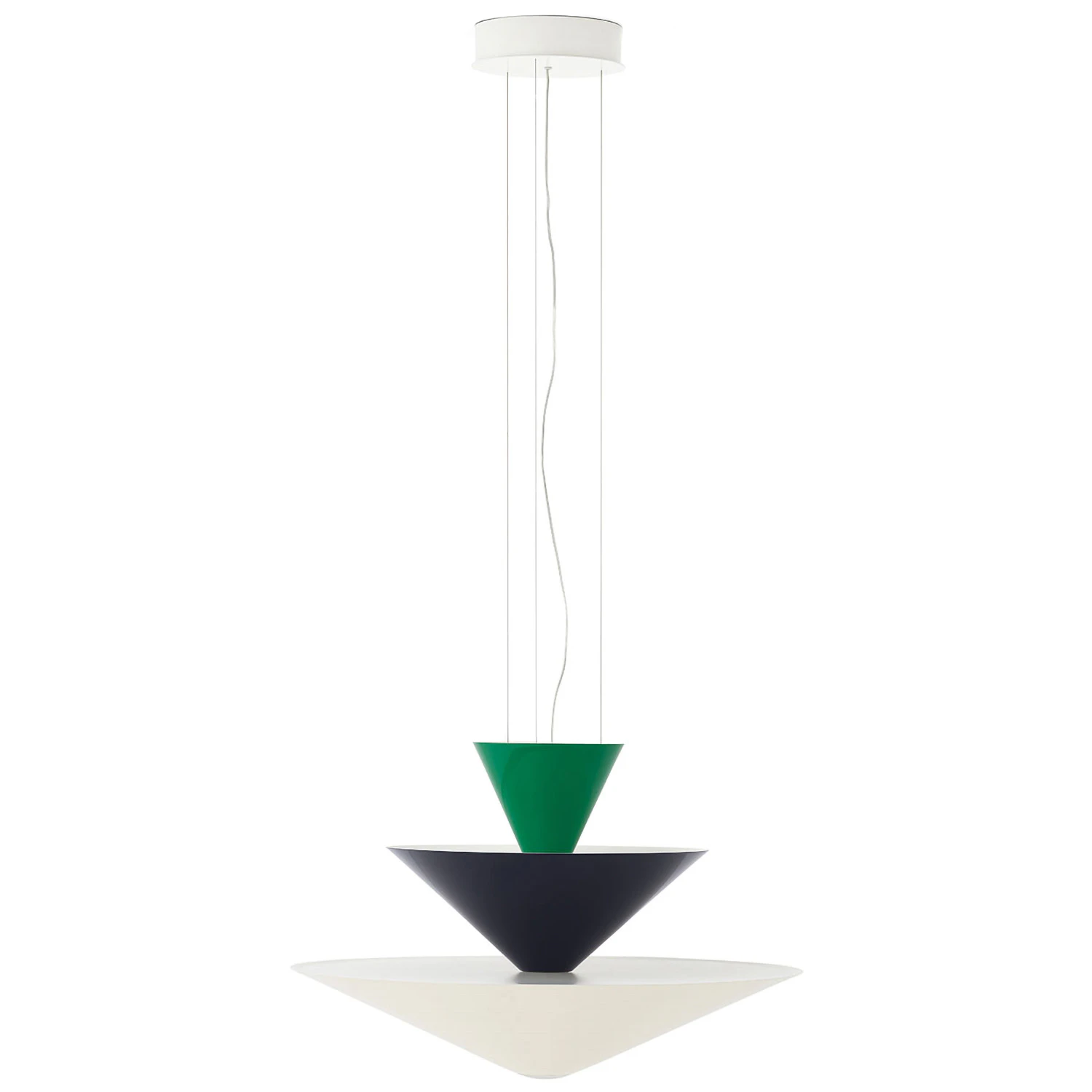 &Tradition Gio Ln14 Pendel Ø60 Cm / Grön - Pendellampor Stål Blå