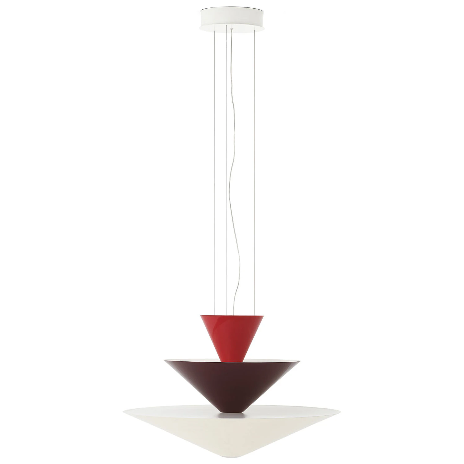 &Tradition Gio Ln14 Pendel Ø60 Cm / Vin - Pendellampor Stål Röd