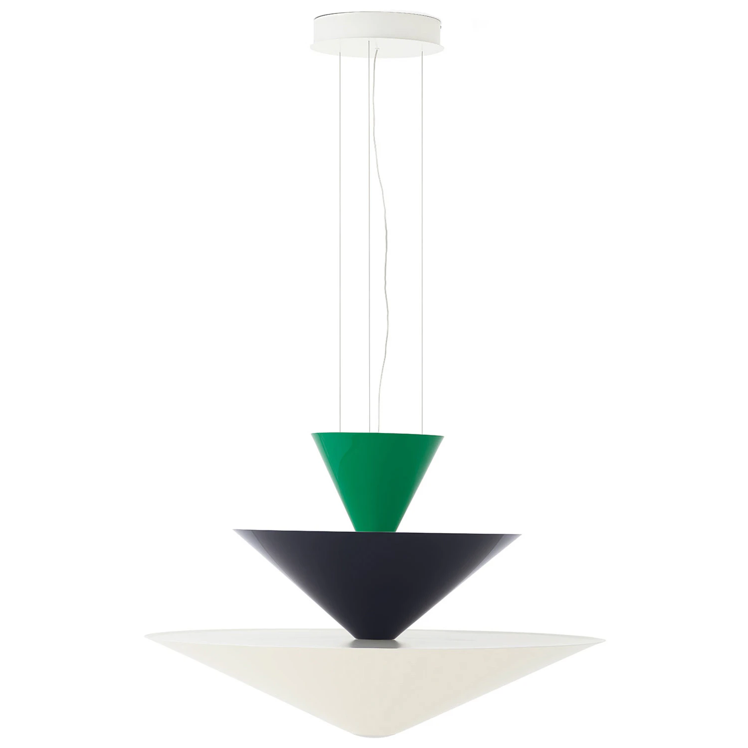 &Tradition Gio Ln15 Pendel Ø92 Cm / Grön - Pendellampor Stål Blå