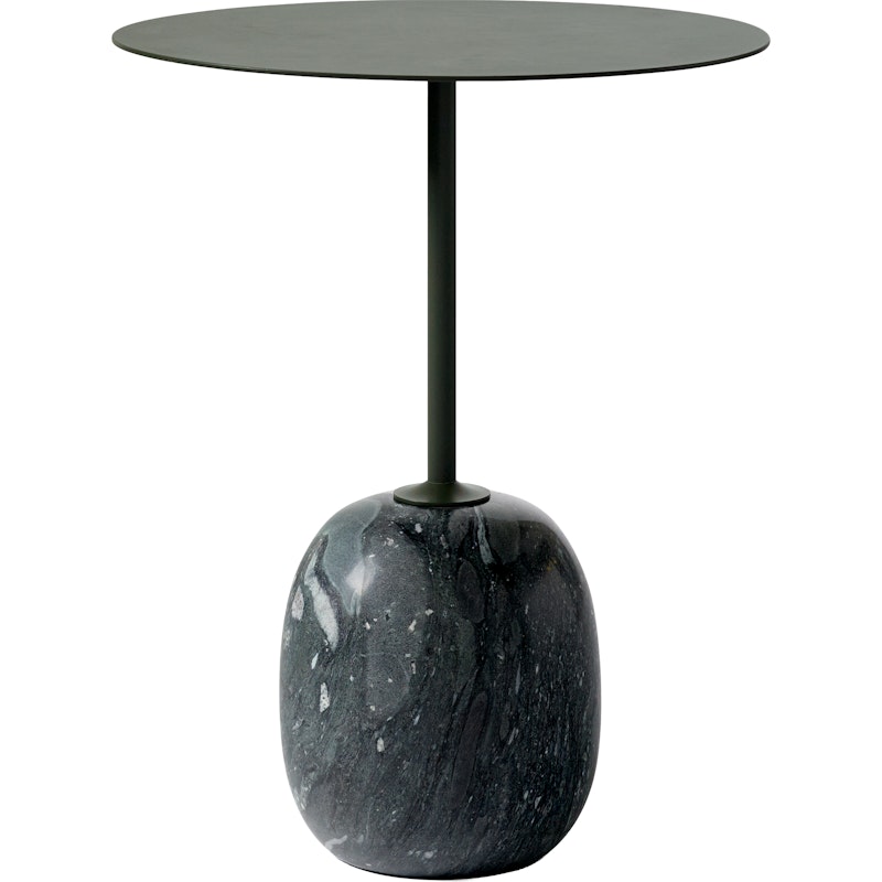 Lato LN8 Bord 40 cm, Deep Green / Verde Grigio Marble