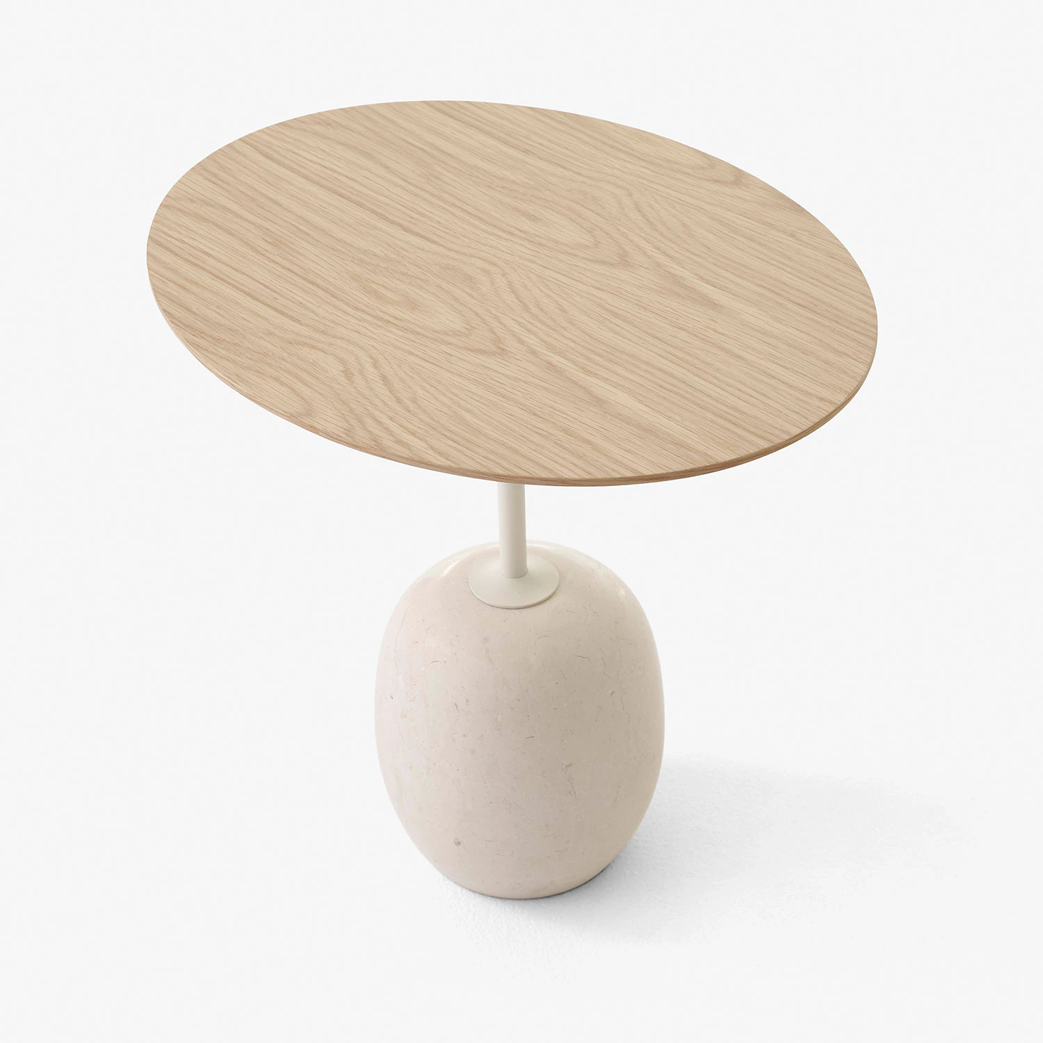 &Tradition Lato Ln9 Bord Oval, crema diva marble från &Tradition, bild 2