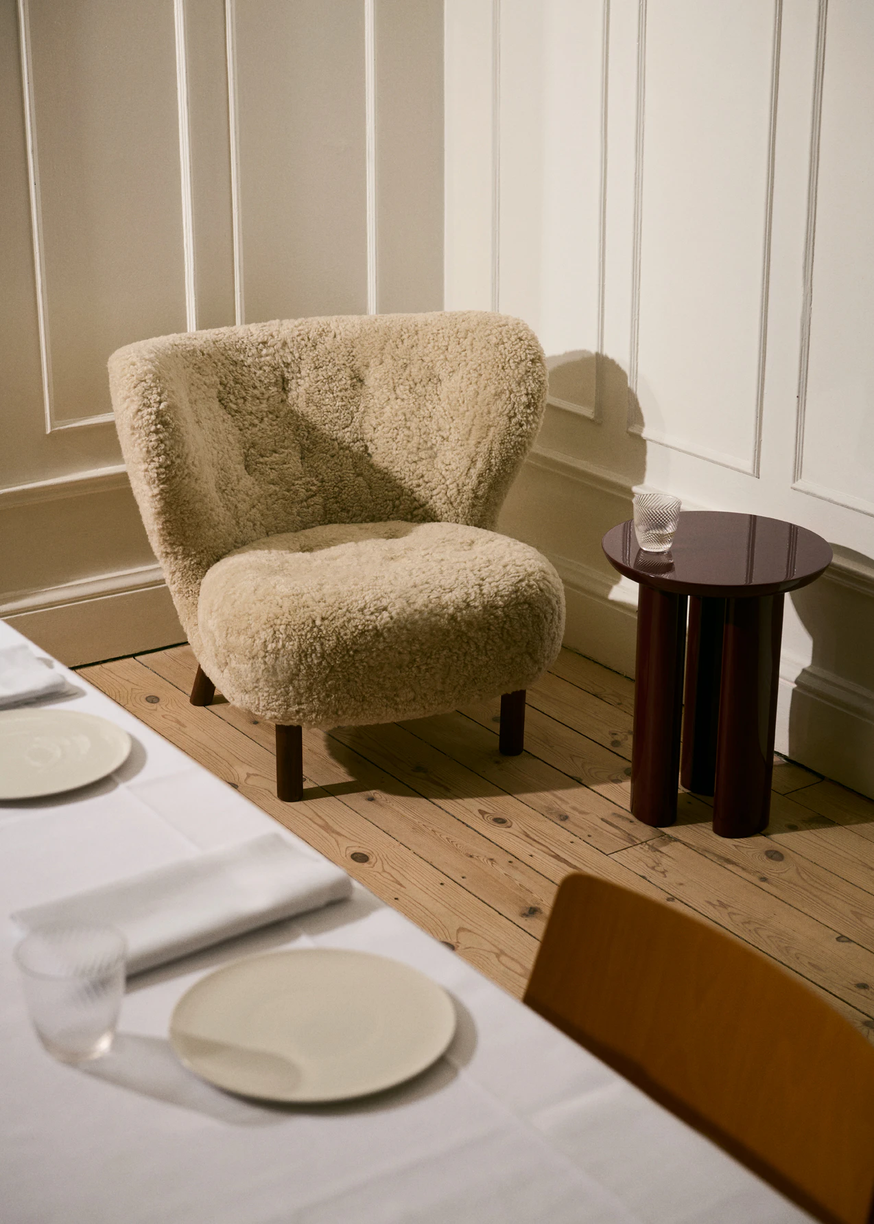 &Tradition Little Petra Vb1 Loungestol, moonlight white från &Tradition, bild 3