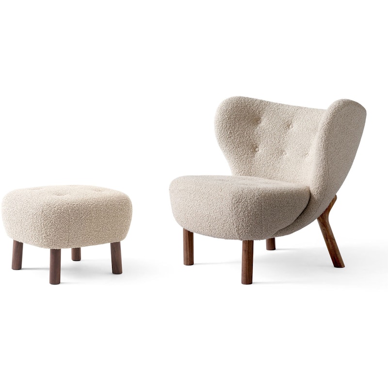 Little Petra VB1, Loungestol  Set, Valnöt / Karakorum