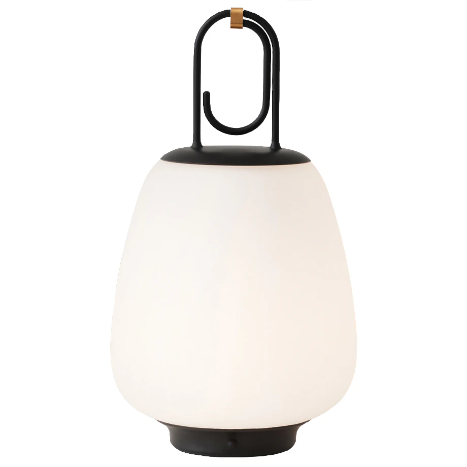 &Tradition Lucca Lampa Portabel Utomhus Sc51 - Portabla lampor Mässing Svart