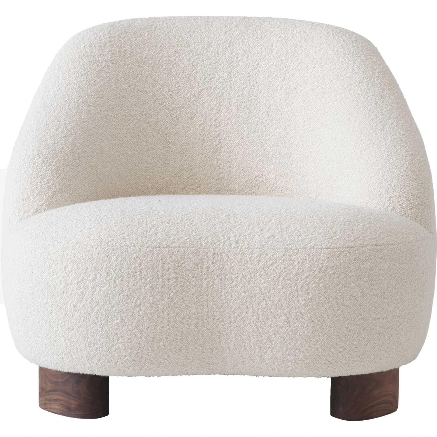 &Tradition Margas Lc1 Loungef&aring;t&ouml;lj Valn&ouml;t/ - Boucl&eacute; Karakorum 001