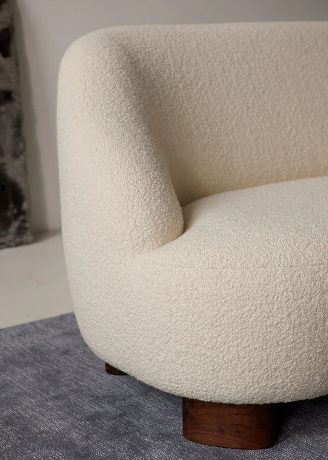 &Tradition Margas Lc3 Soffa 2-sits Valnöt/, karakorum 001 från &Tradition, bild 3
