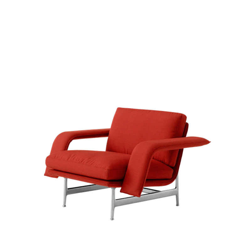 Meantime AV29 Fåtöljsoffa Polerad Aluminium/Fiord 0571