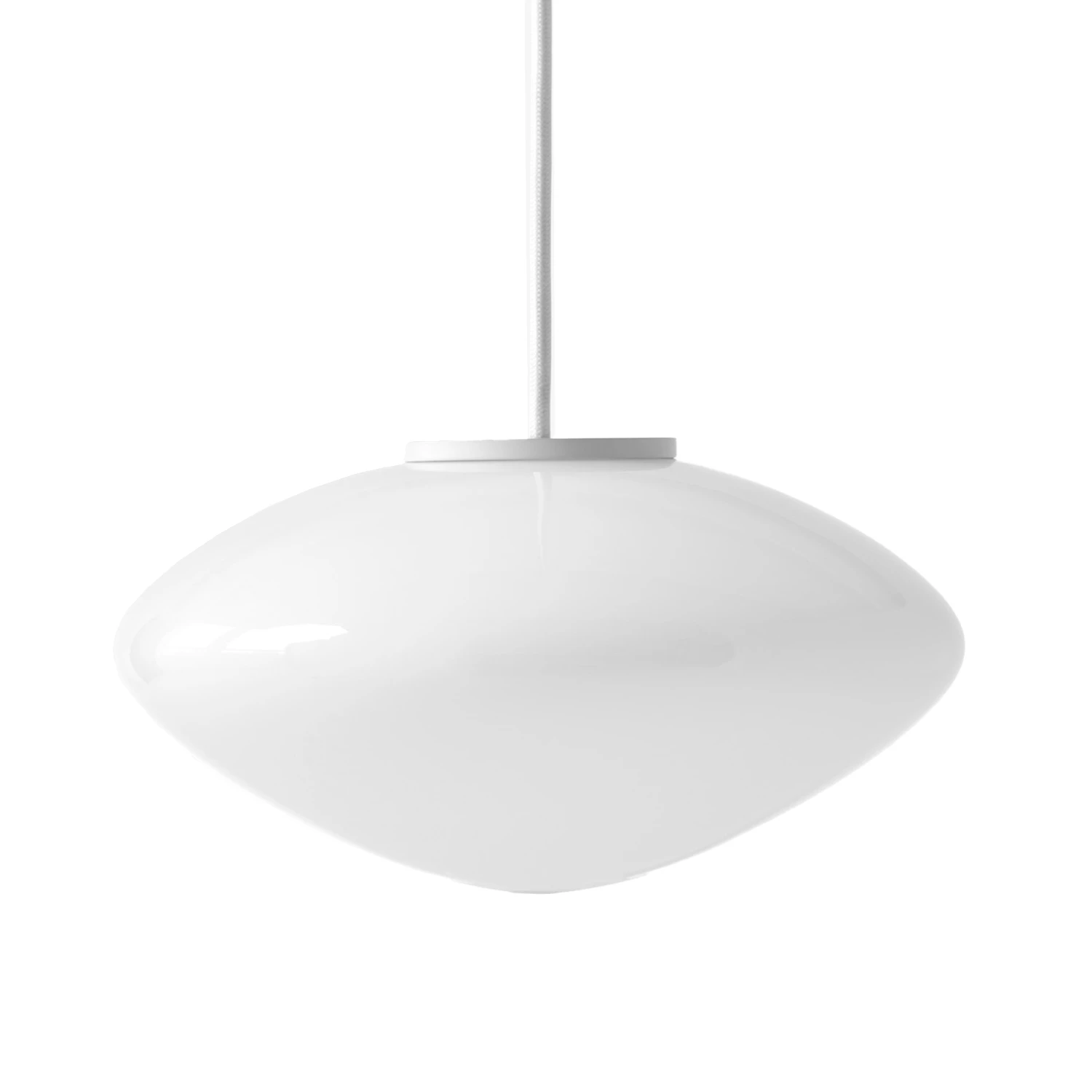 &Tradition Mist Ap15 Pendel Ø25 Cm - Pendellampor Opalglas Vit