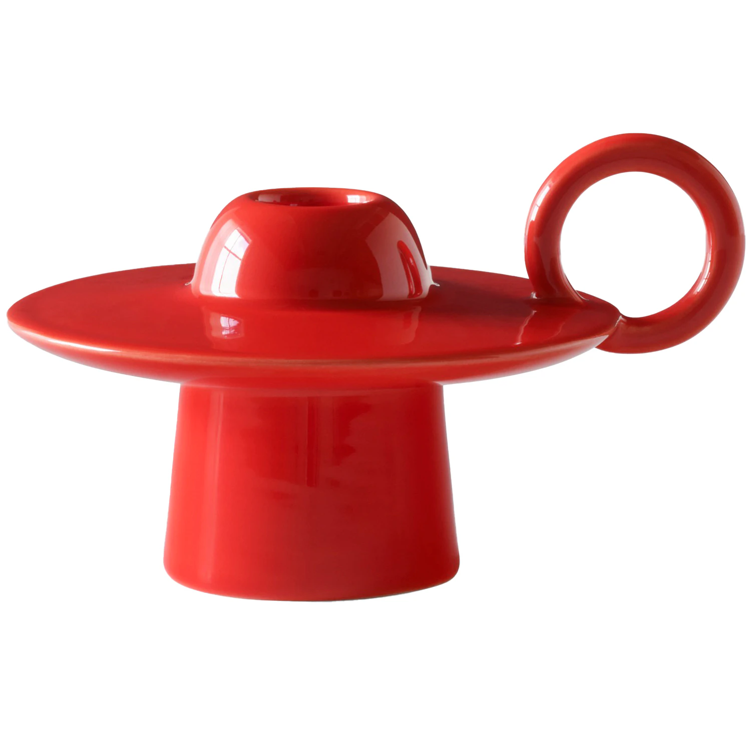 &Tradition Momento Jh39 Ljusstake - Ljuslyktor Keramik Poppy Red