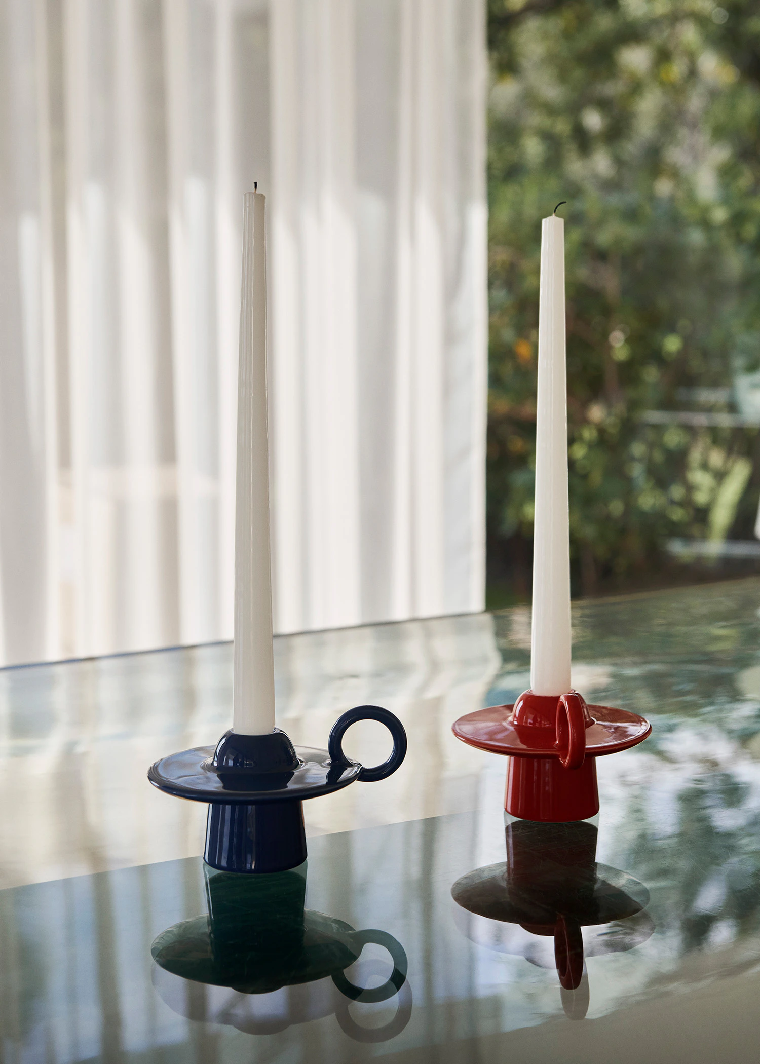 &Tradition Momento Jh39 Ljusstake, poppy red från &Tradition, bild 3