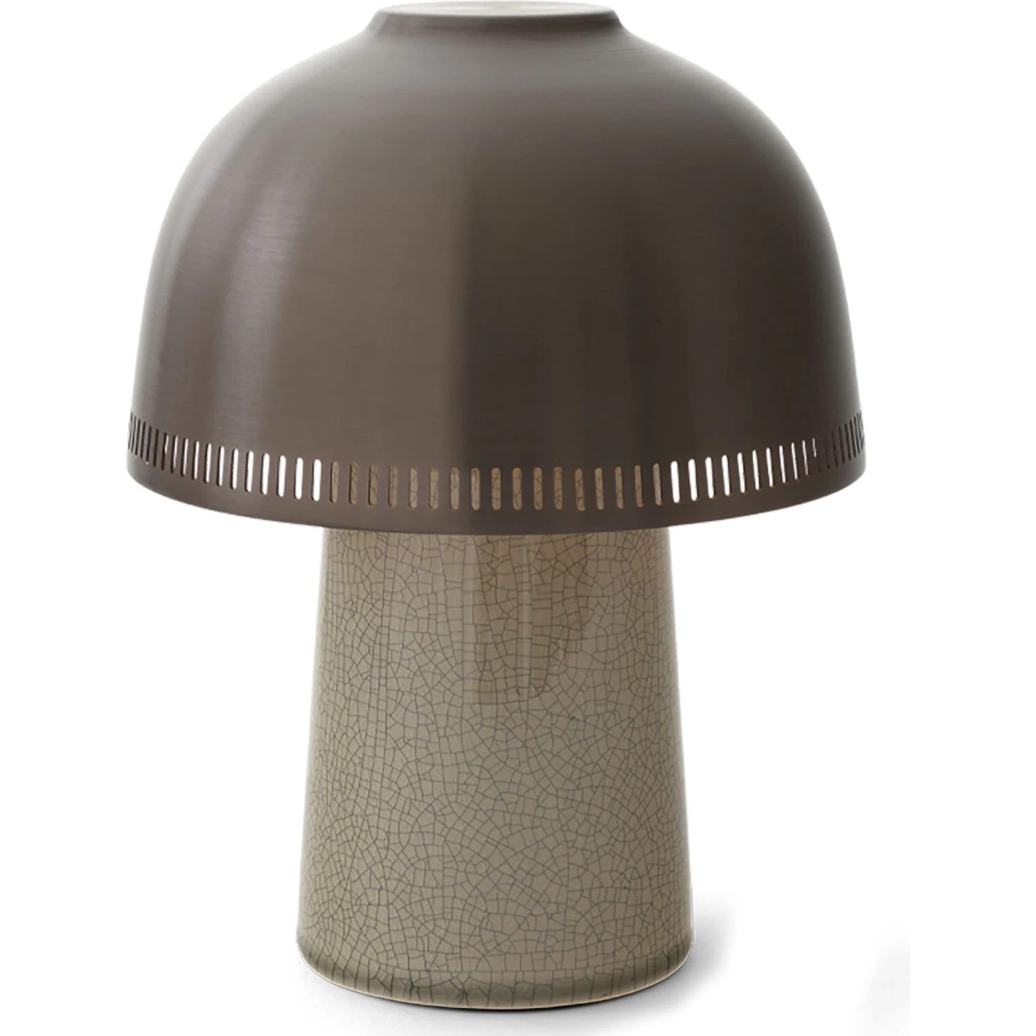 &Tradition Raku Bordslampa Beige Grey / - Portabla lampor Aluminium Beigegrå