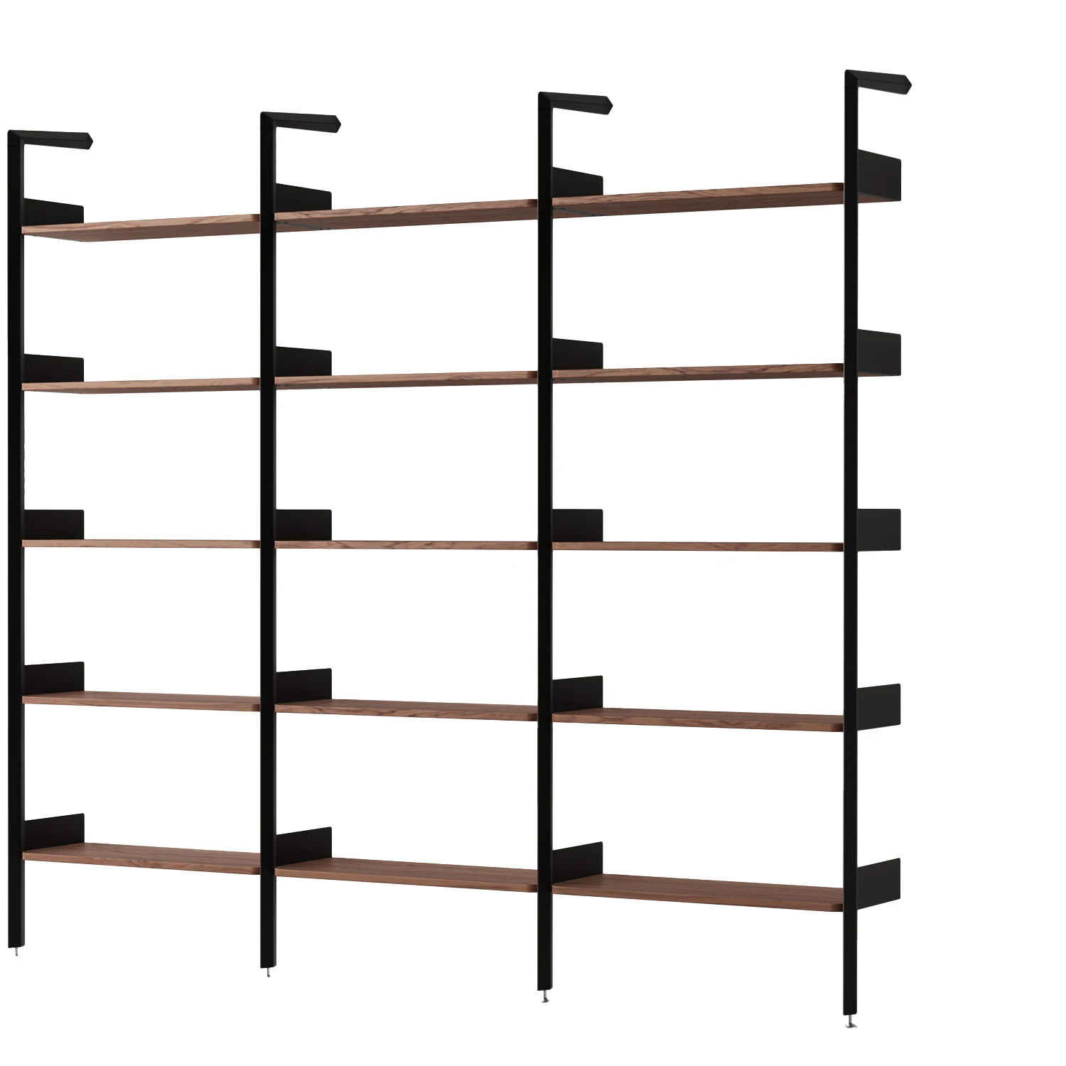&Tradition Rombe If1/if4/if4 Hyllsystem Config F - Modulära hyllsystem Aluminium Valnöt
