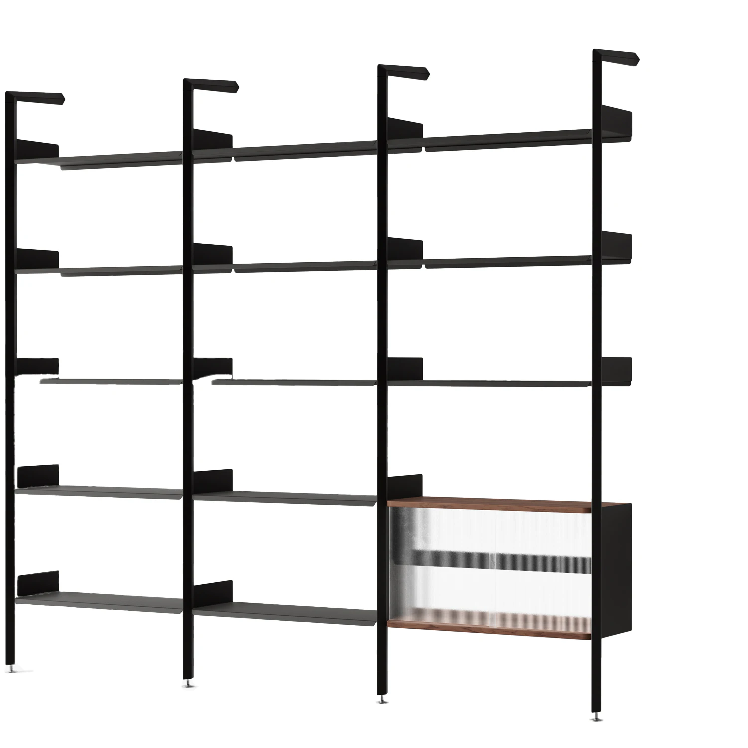 &Tradition Rombe If1/if4/if6 Hyllsystem Config H - Modulära hyllsystem Aluminium Antracit