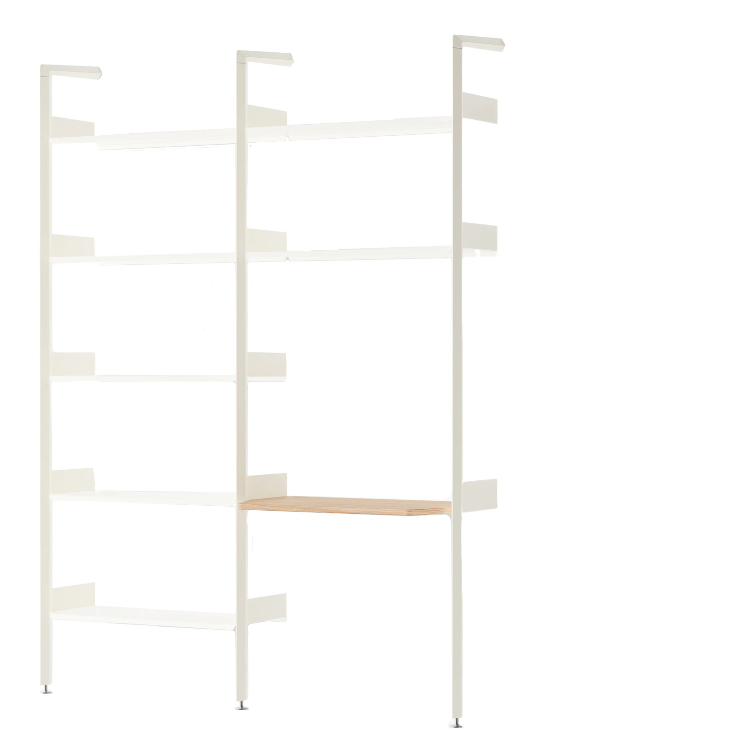 &Tradition Rombe If1/if5 Hyllsystem Config B - Modulära hyllsystem Aluminium Alabaster