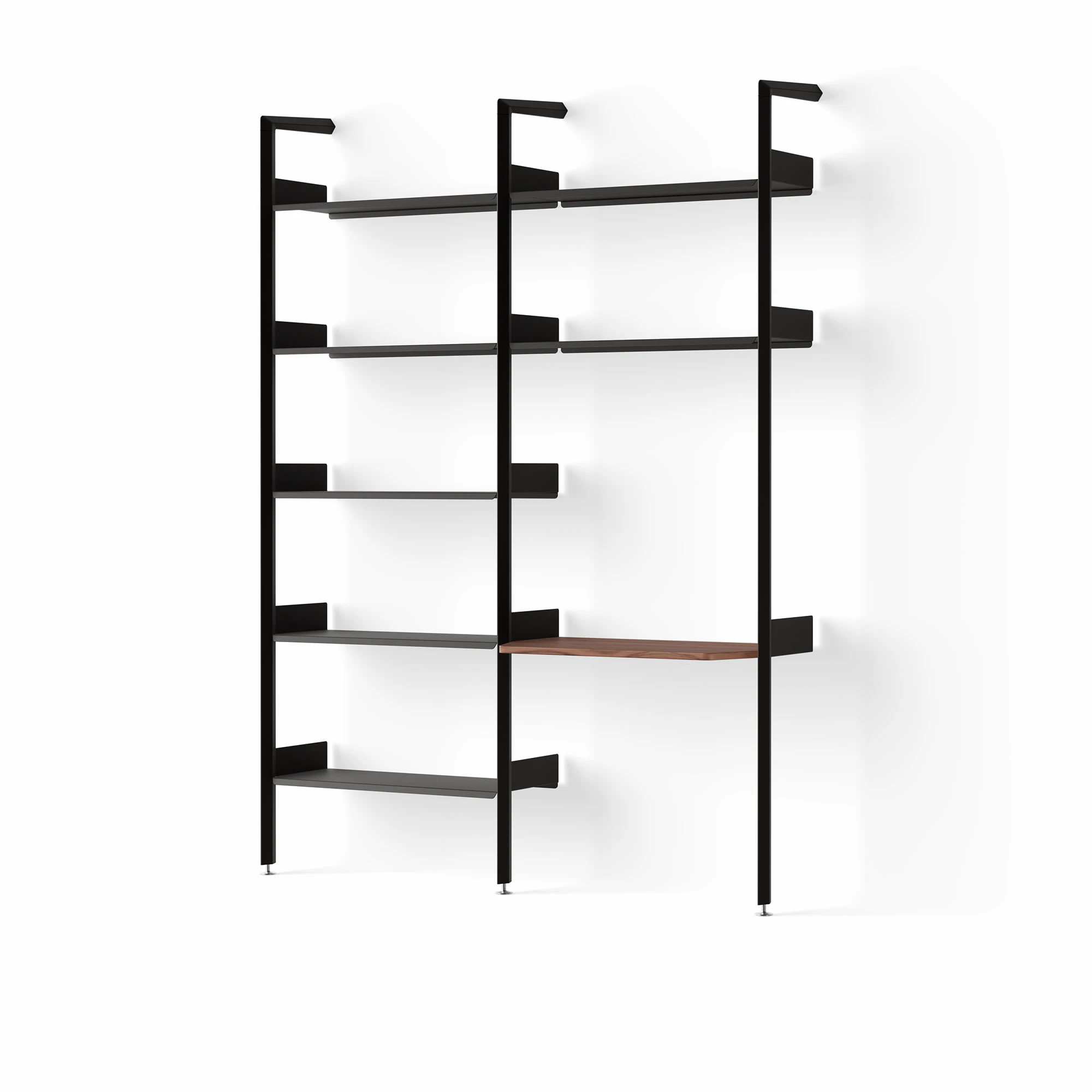 &Tradition Rombe If1/if5 Hyllsystem Config B - Modulära hyllsystem Aluminium Antracit