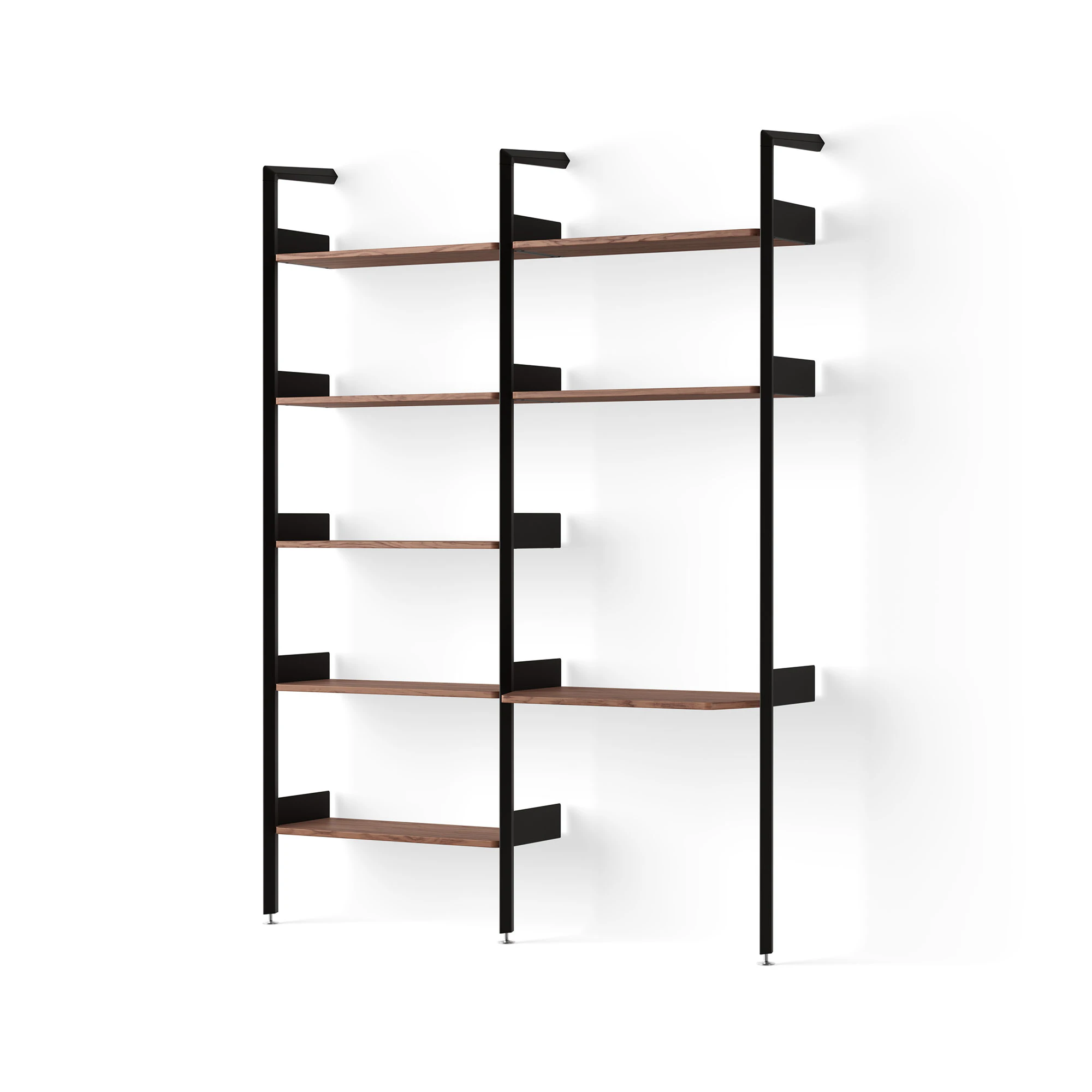 &Tradition Rombe If1/if5 Hyllsystem Config B - Modulära hyllsystem Aluminium Valnöt