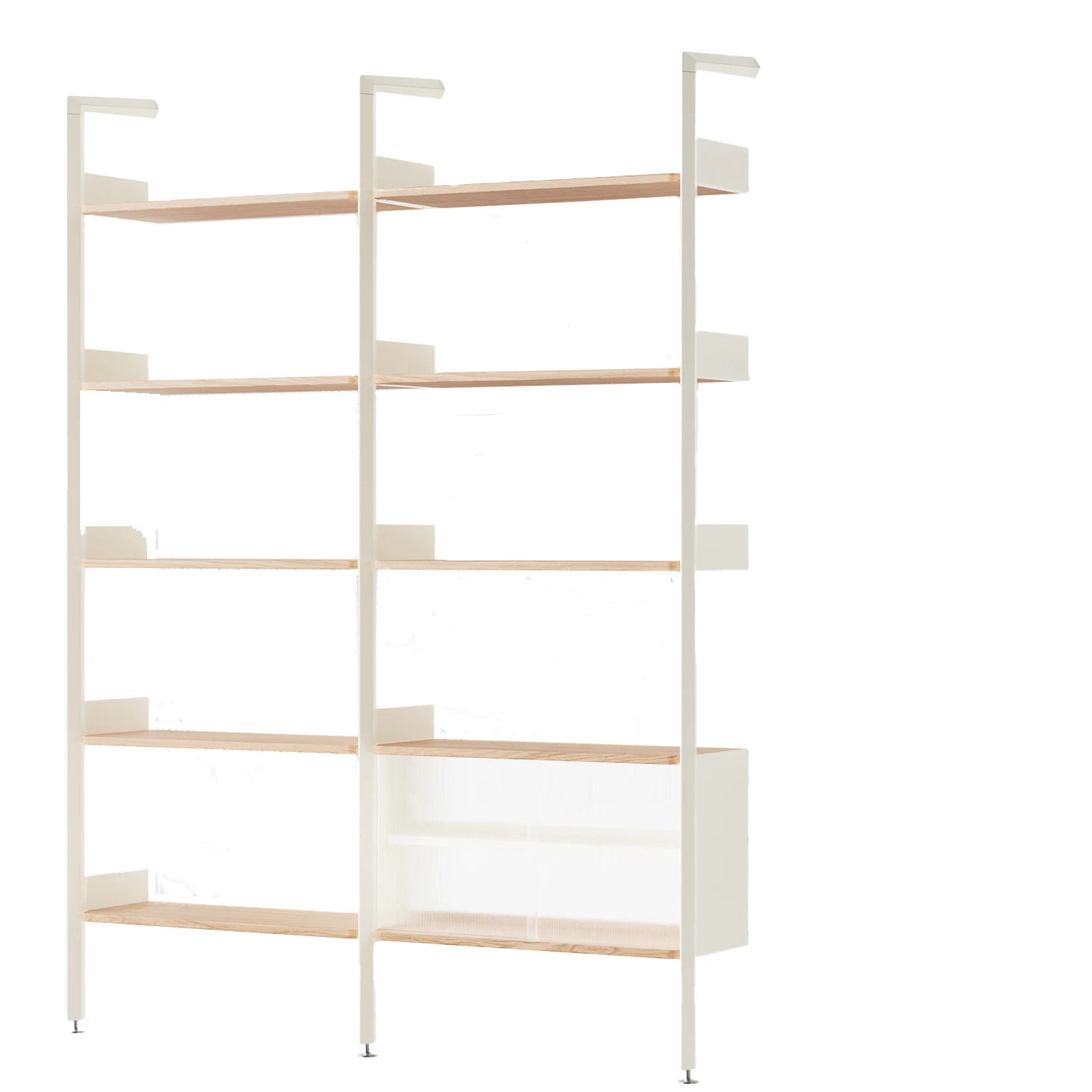 &Tradition Rombe If1/if6 Hyllsystem Config C - Modulära hyllsystem Aluminium Ek