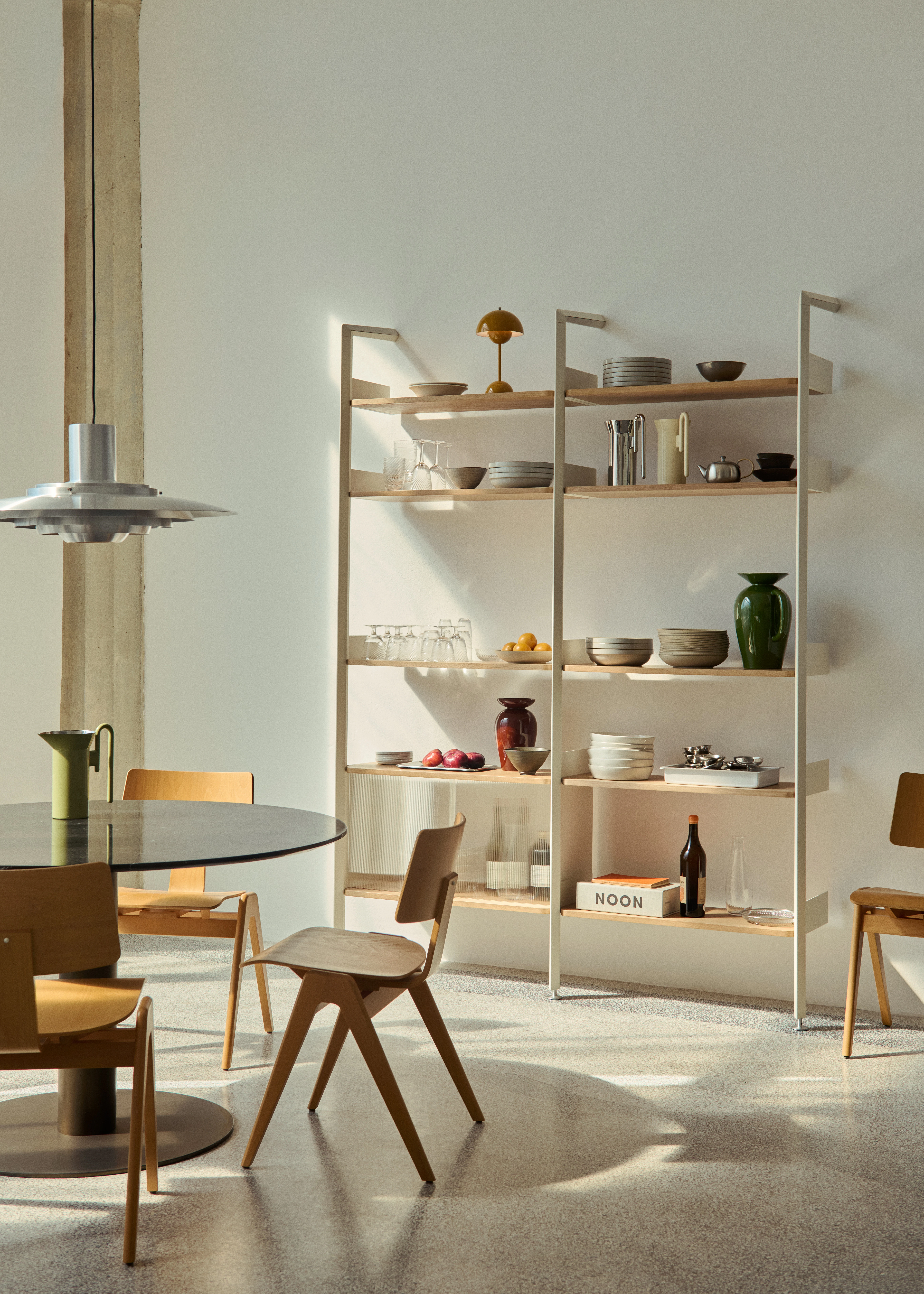 &Tradition Rombe If3/if6 Hyllsystem Config E, alabaster från &Tradition, bild 2