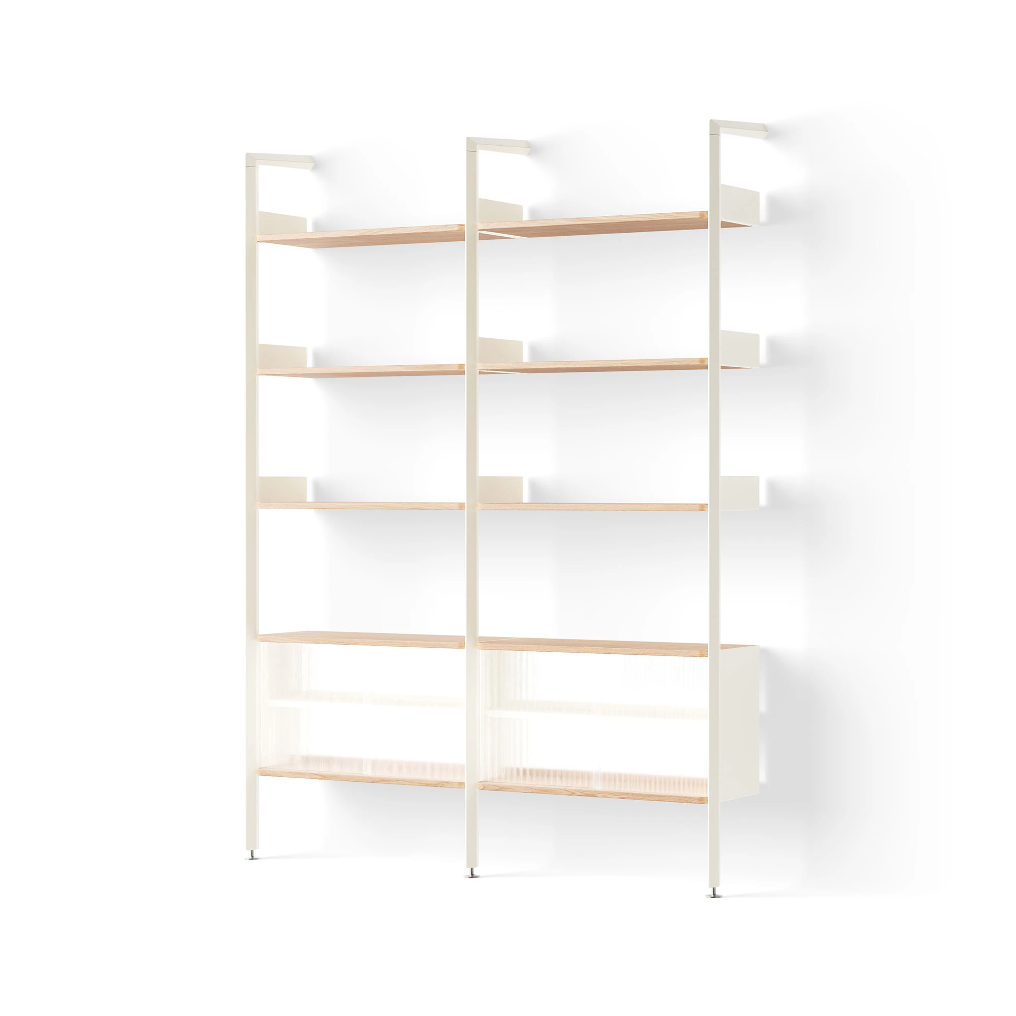 &Tradition Rombe If3/if6 Hyllsystem Config E - Modulära hyllsystem Aluminium Ek