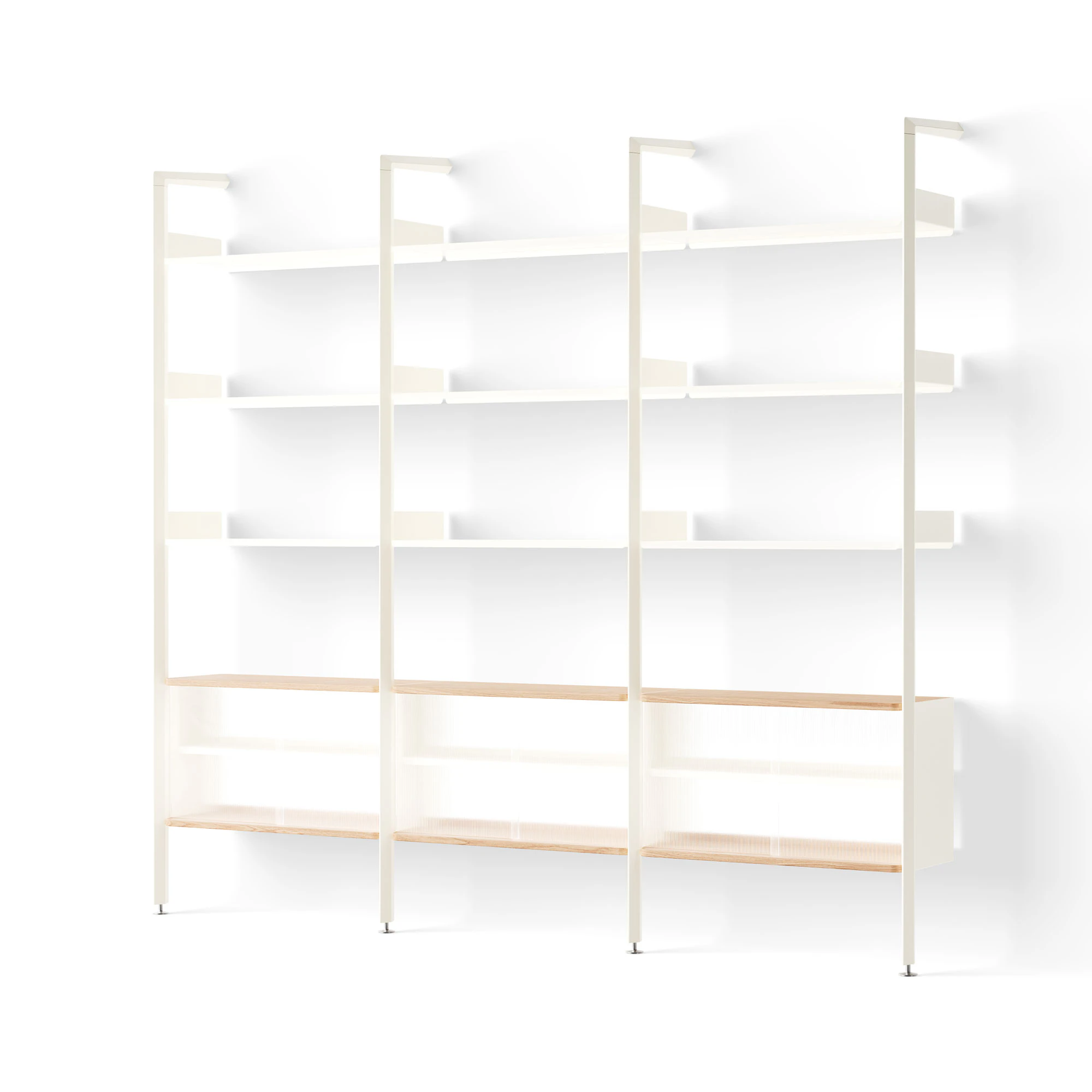 &Tradition Rombe If3/if6/if6 Hyllsystem Config K - Modulära hyllsystem Aluminium Alabaster