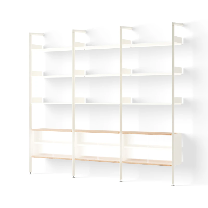 Rombe IF3/IF6/IF6 Hyllsystem Config K, Alabaster