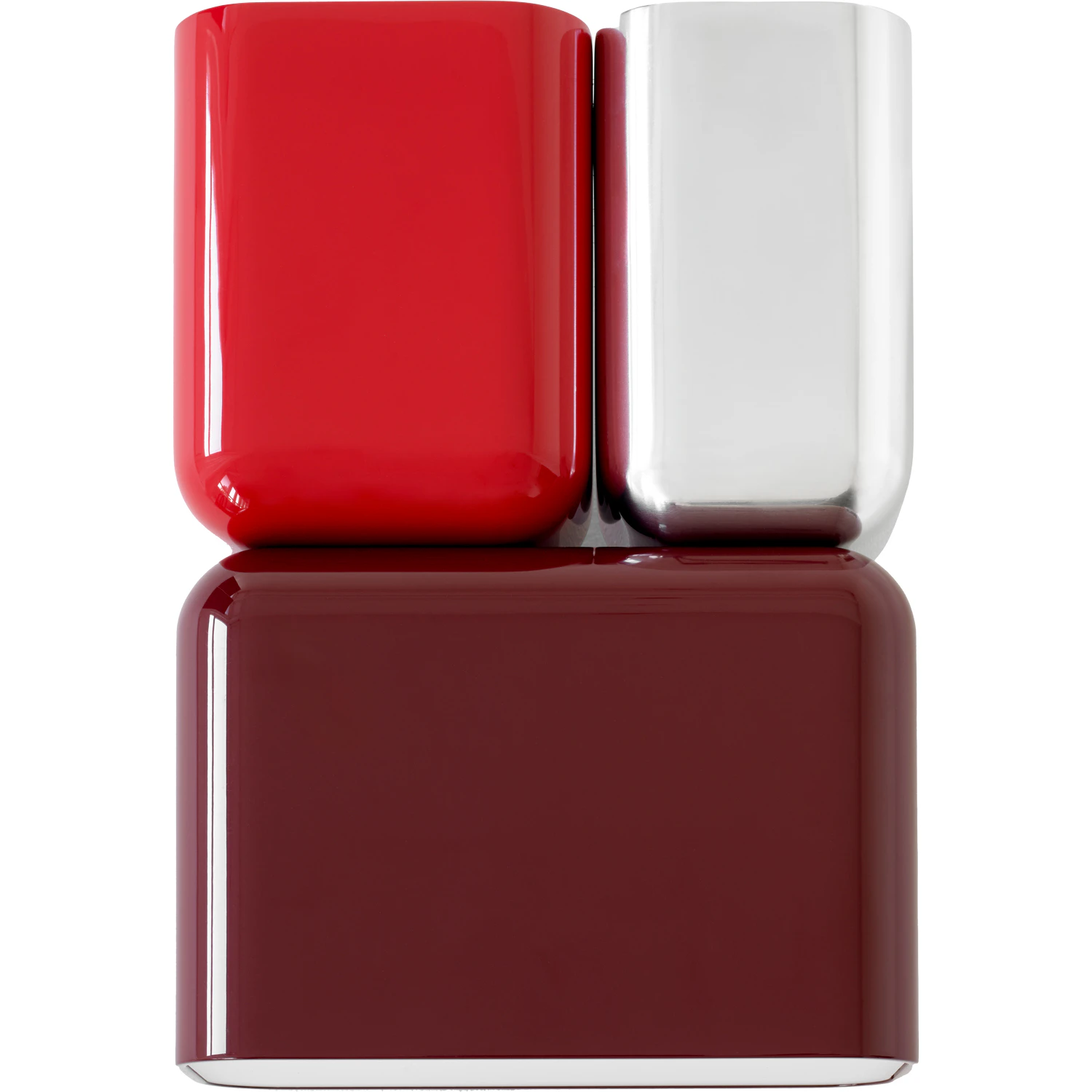 &Tradition Tabata Ln10 V&auml;gglampa Vermilion Red - V&auml;gglampor Aluminium Dark Burgundy
