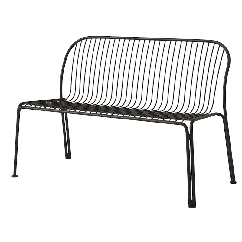 Thorvald SC111 Bänk Utomhus, Warm Black