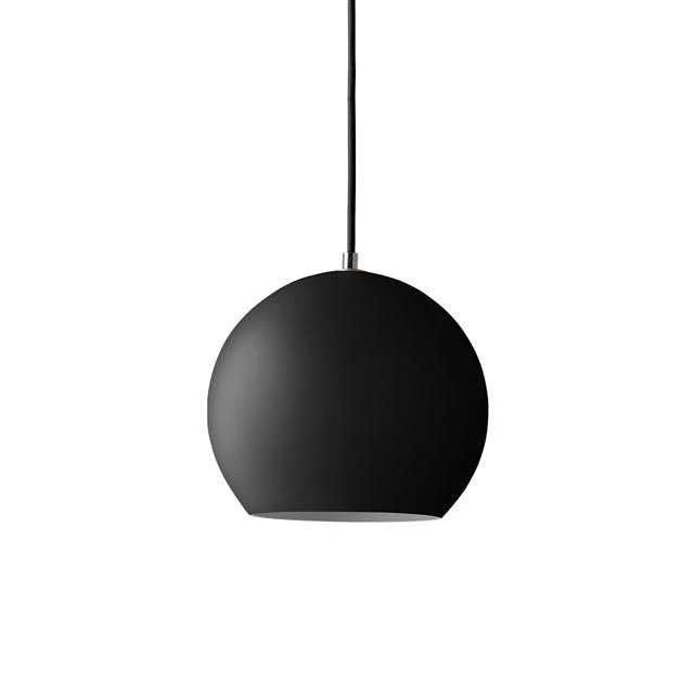 &Tradition Topan Vp6 Pendel Matt Svart - Pendellampor Aluminium Grå