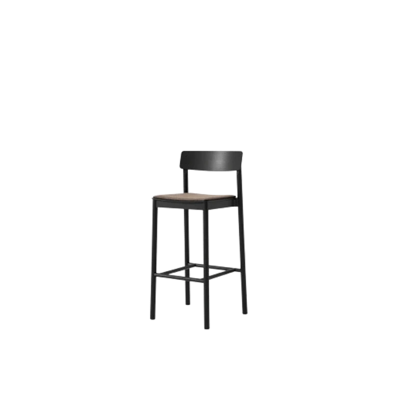 Betty TK17 Barstol Svartlackerad Ask/Fuse