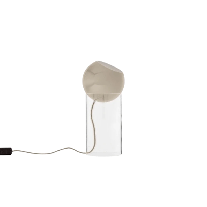 Topan VP14 Golvlampa Klar Akryl/Gråbeige