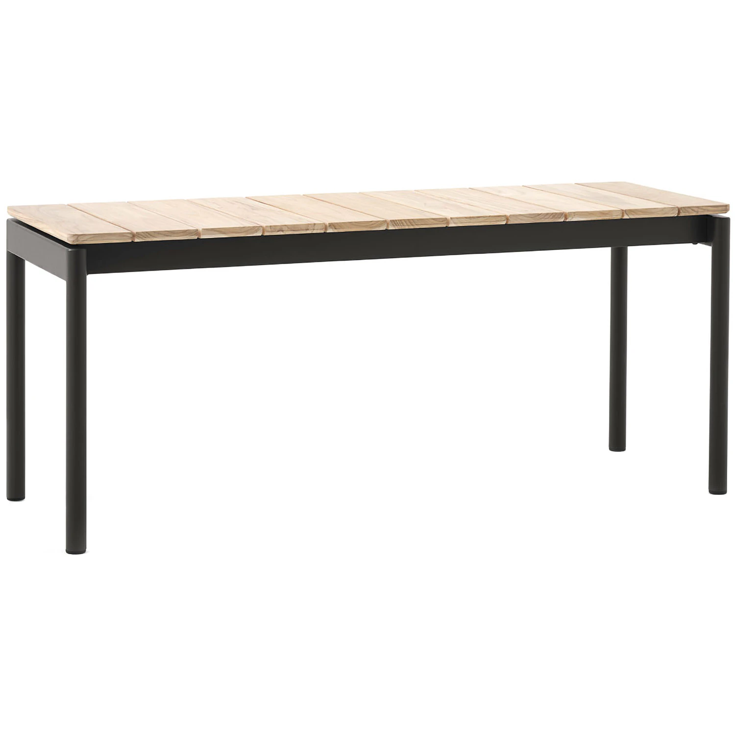 &tradition ville av27 bänk 40x110 cm - bänkar teak warm black