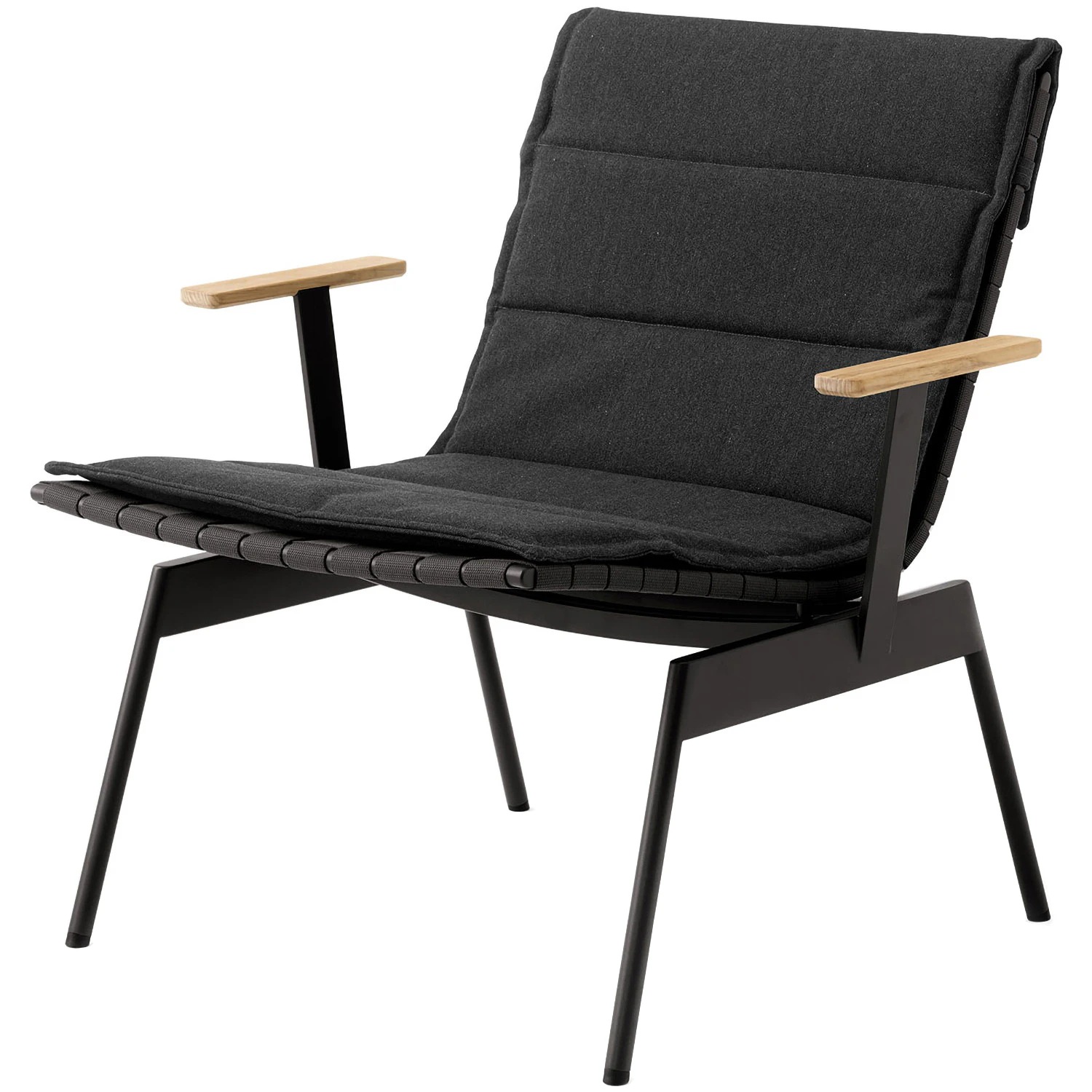 &Tradition Ville Dyna Till Av44/av45 Loungefåtölj - Dynor Akryl (Textil) Charcoal