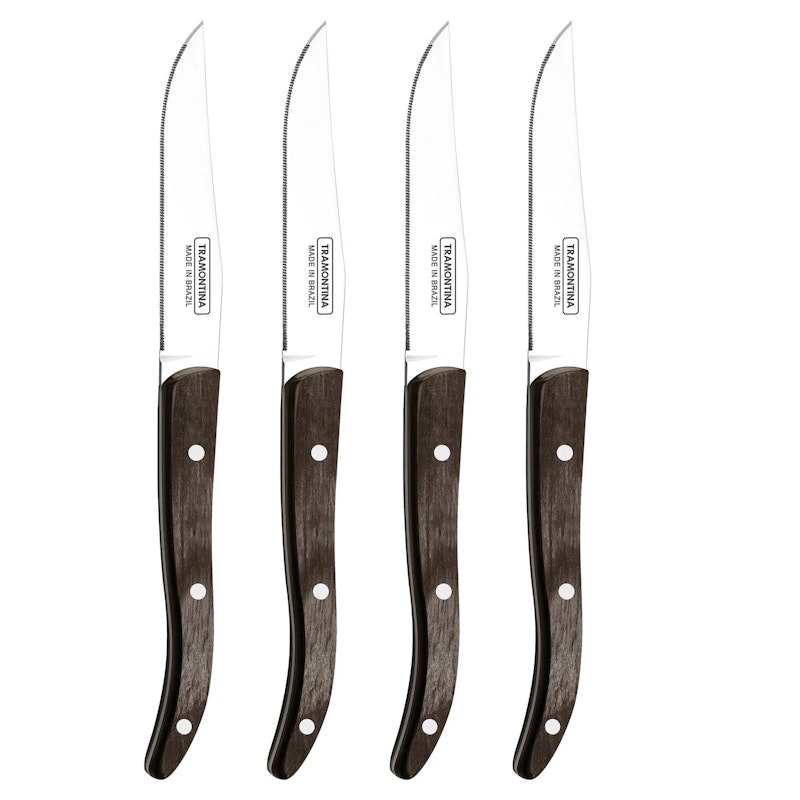 Churrasco Knivset 4-pack Brun