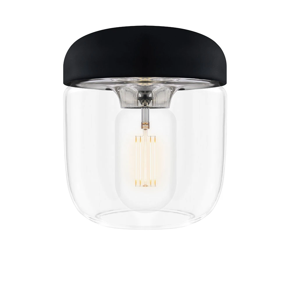 Umage Acorn Lampskärm / Stål - Lampskärmar Glas Svart