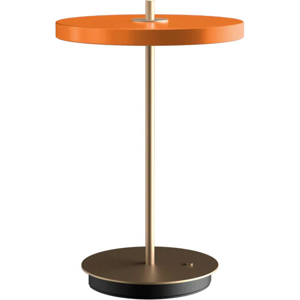 Umage Asteria Move Bordslampa Portabel - Portabla lampor Stål Nuance Orange