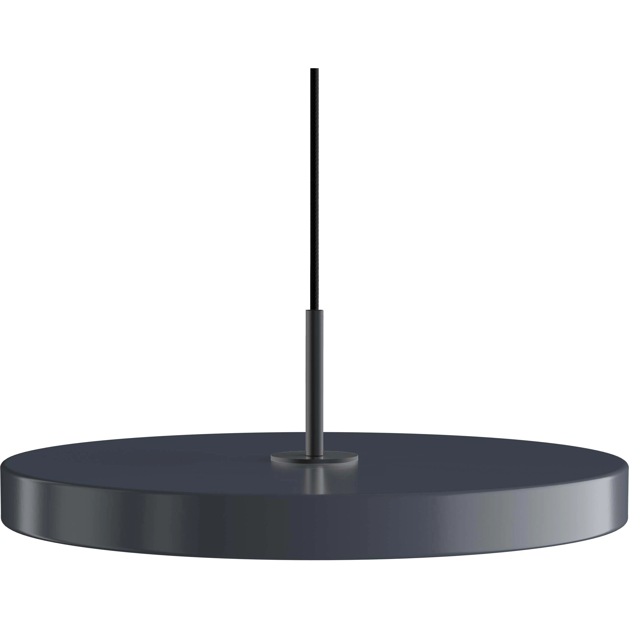 Umage Asteria Plus Pendel Medium Anthracite Grey / - Pendellampor Stål Svart