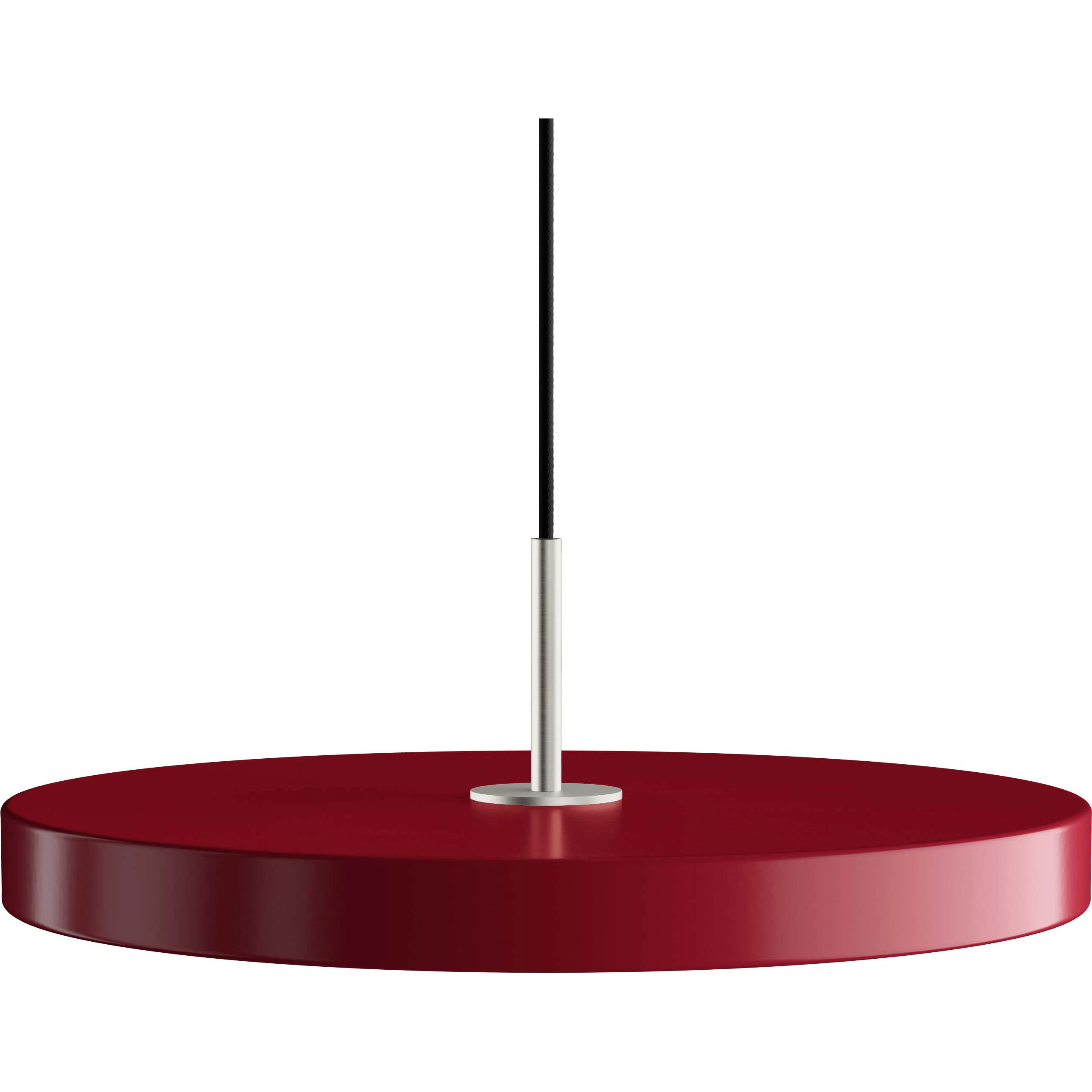 Umage Asteria Plus Pendel Medium Rubinröd / - Pendellampor Stål