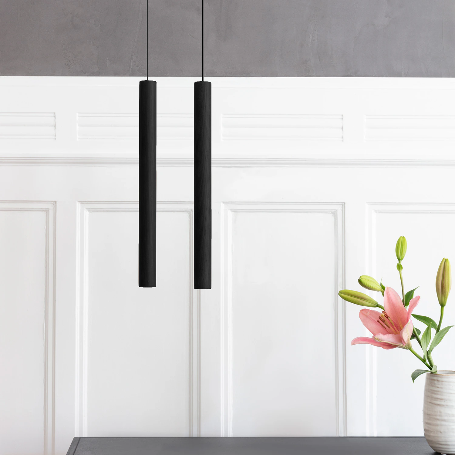 Umage Chimes Tall Taklampa, svart från Umage, bild 2