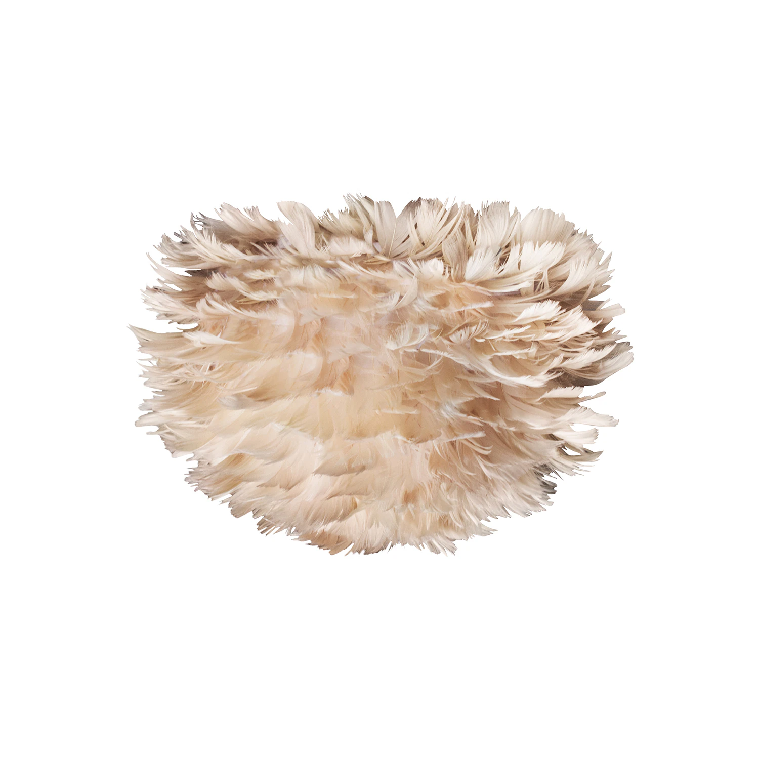 Umage Eos Lampskärm Light Brown 22 Cm - Lampskärmar Gåsfjäder Ljusbrun
