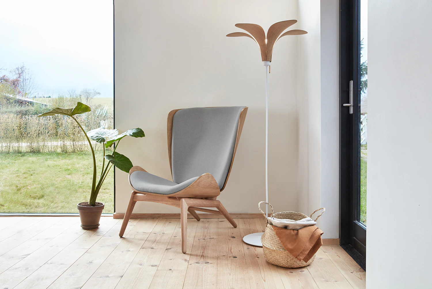 Umage Jazz Lampskärm, ek från Umage, bild 3
