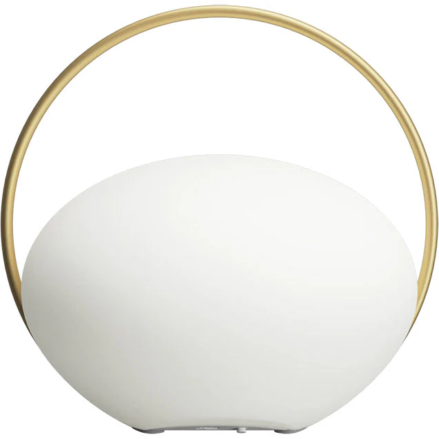 Umage Orbit Bordslampa Portabel - Portabla lampor Stål Vit