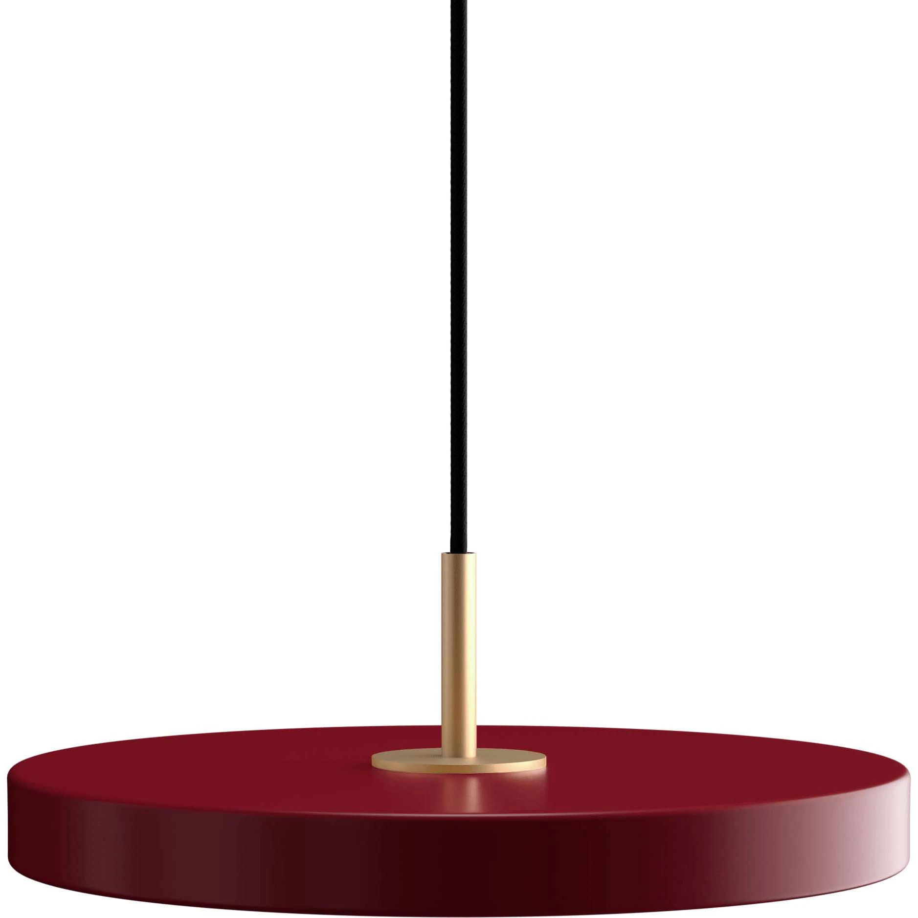 Umage Asteria Plus Pendel Mini Rubinröd / - Pendellampor Stål Mässing