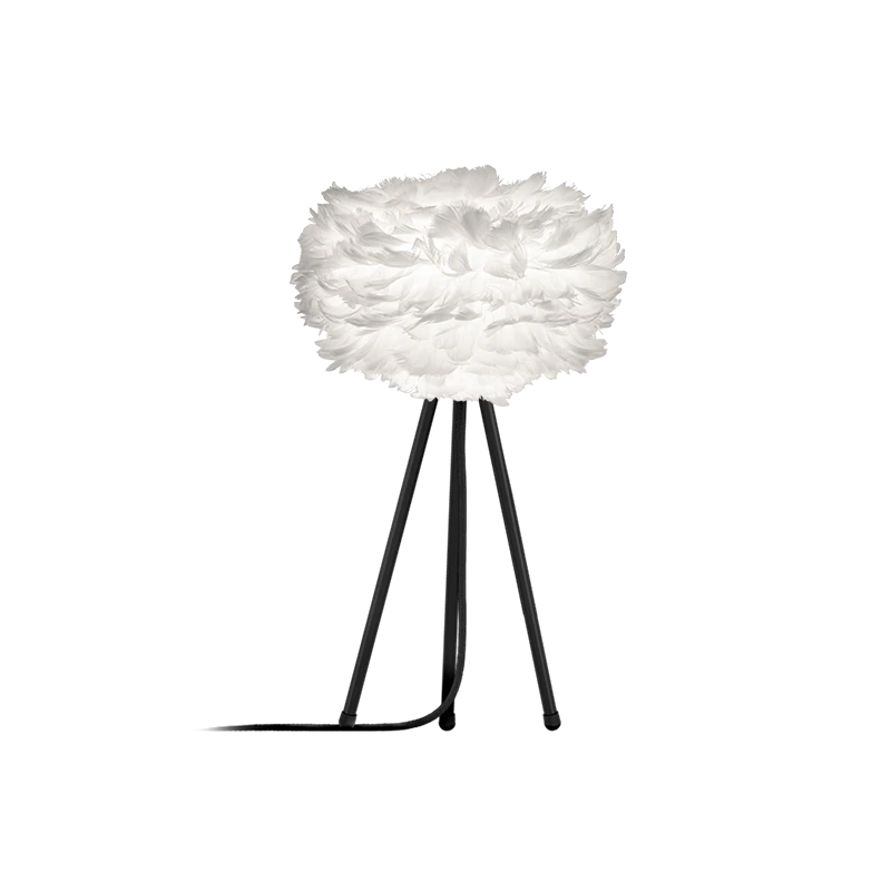 Umage Eos Bordslampa Mini &Oslash;35 Cm Vit/ - Bordslampor Papper Svart