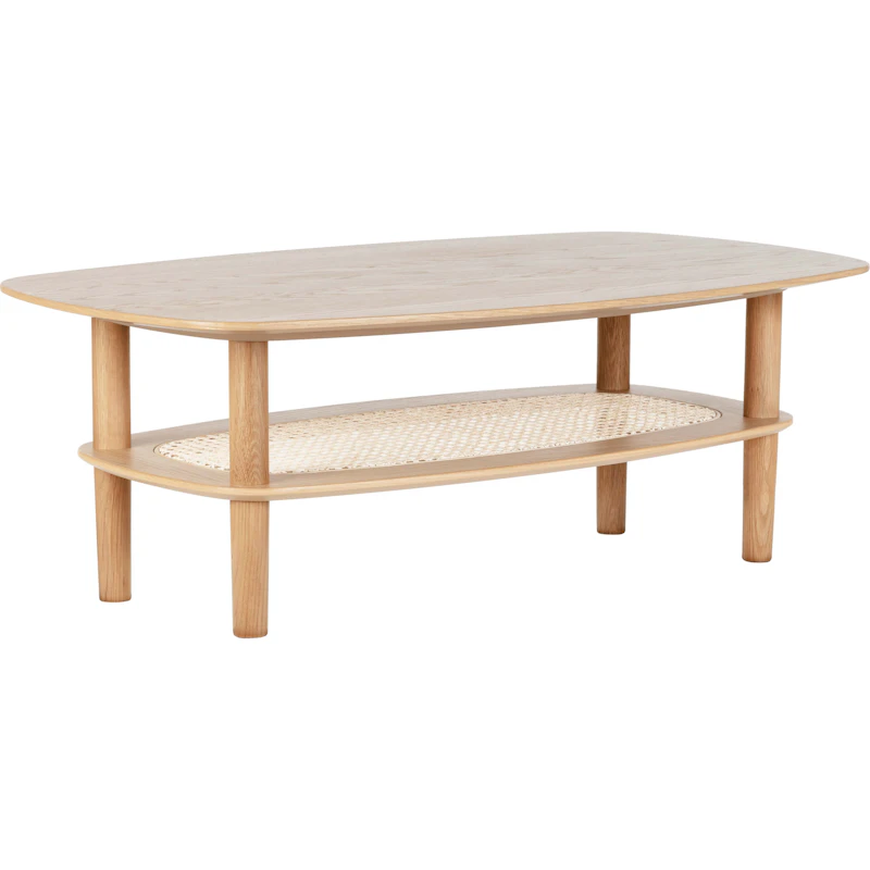 Together Sleek Rectangle Soffbord Låg, Ek