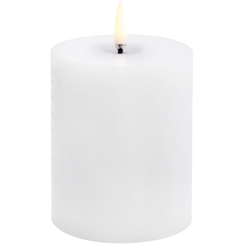 LED Blockljus Smält 7,8x10,1 cm, Nordic White