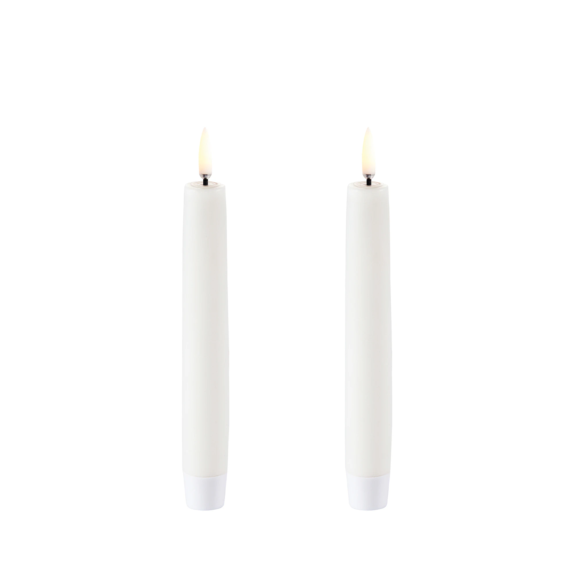Uyuni Led Kronljus 15,5 Cm 2-pack Nordic White - LED-ljus Abs-plast Vit