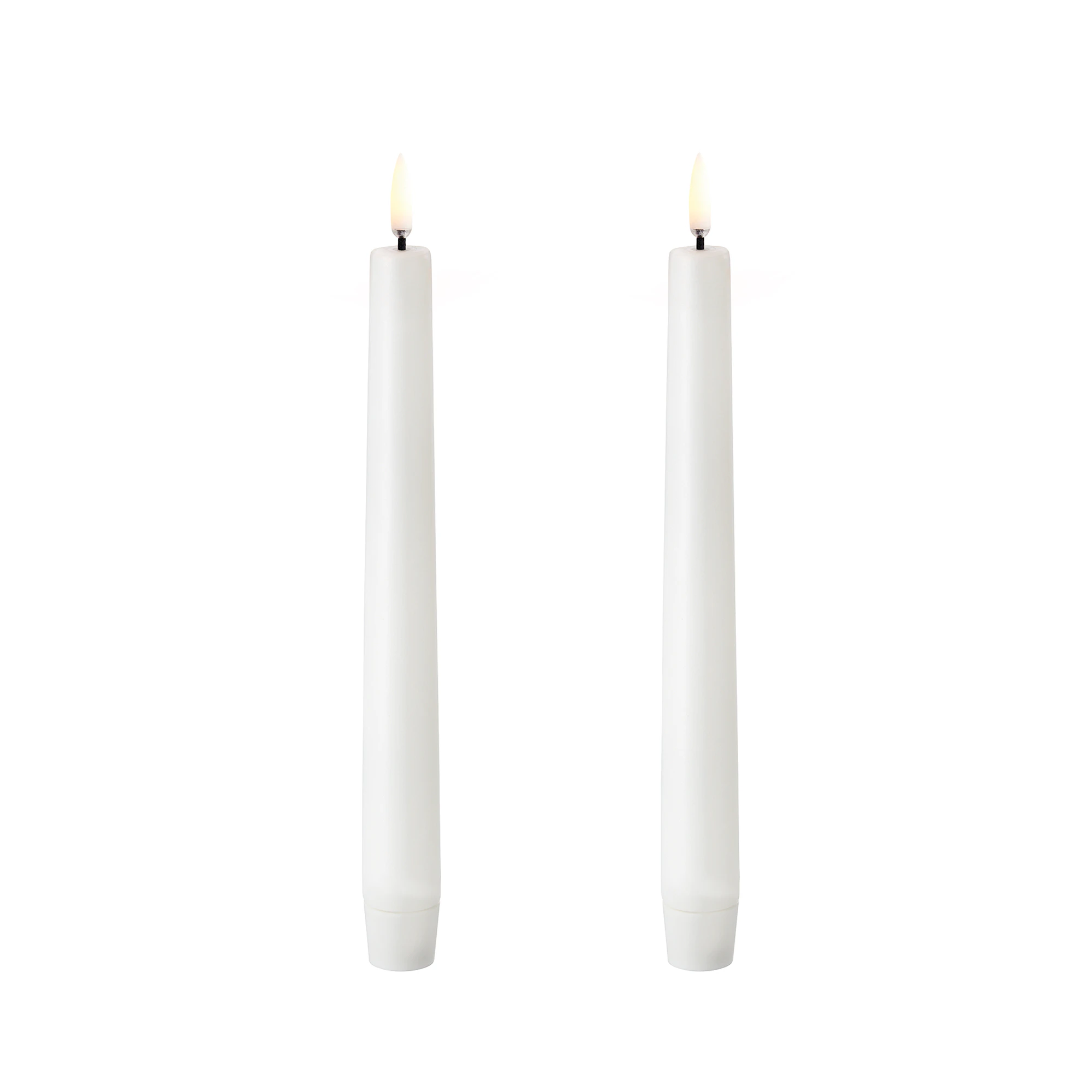 Uyuni Led Kronljus 20,5 Cm 2-pack Nordic White - LED-ljus Abs-plast Vit