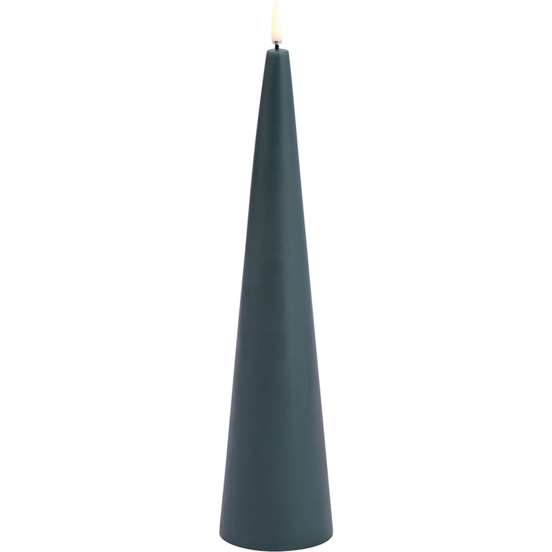 Cone Led-Ljus Pine Green, 6,8x30 cm