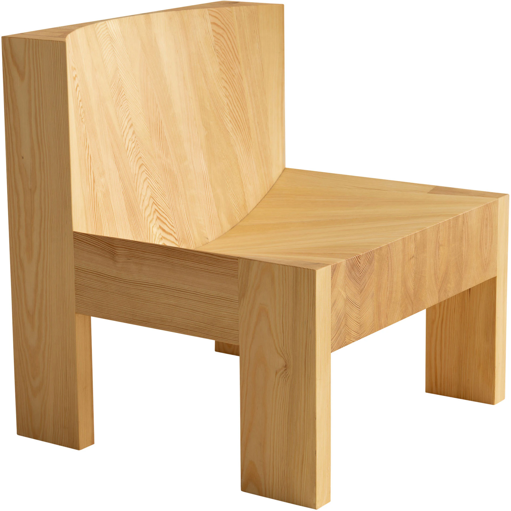 vaarnii 005 loungestol - furu natural