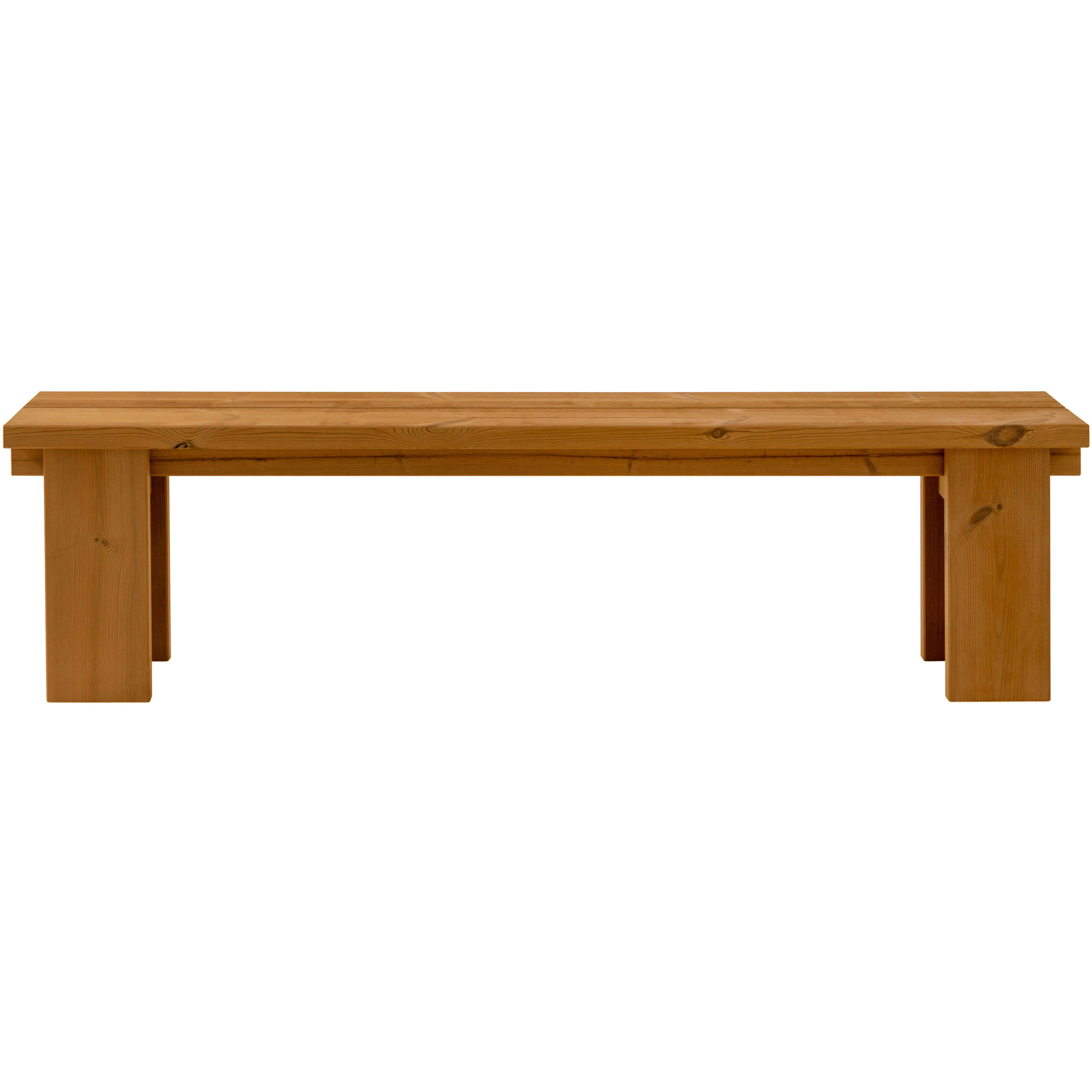 vaarnii 013 osa bänk utomhus 182 cm - bänkar furu pine